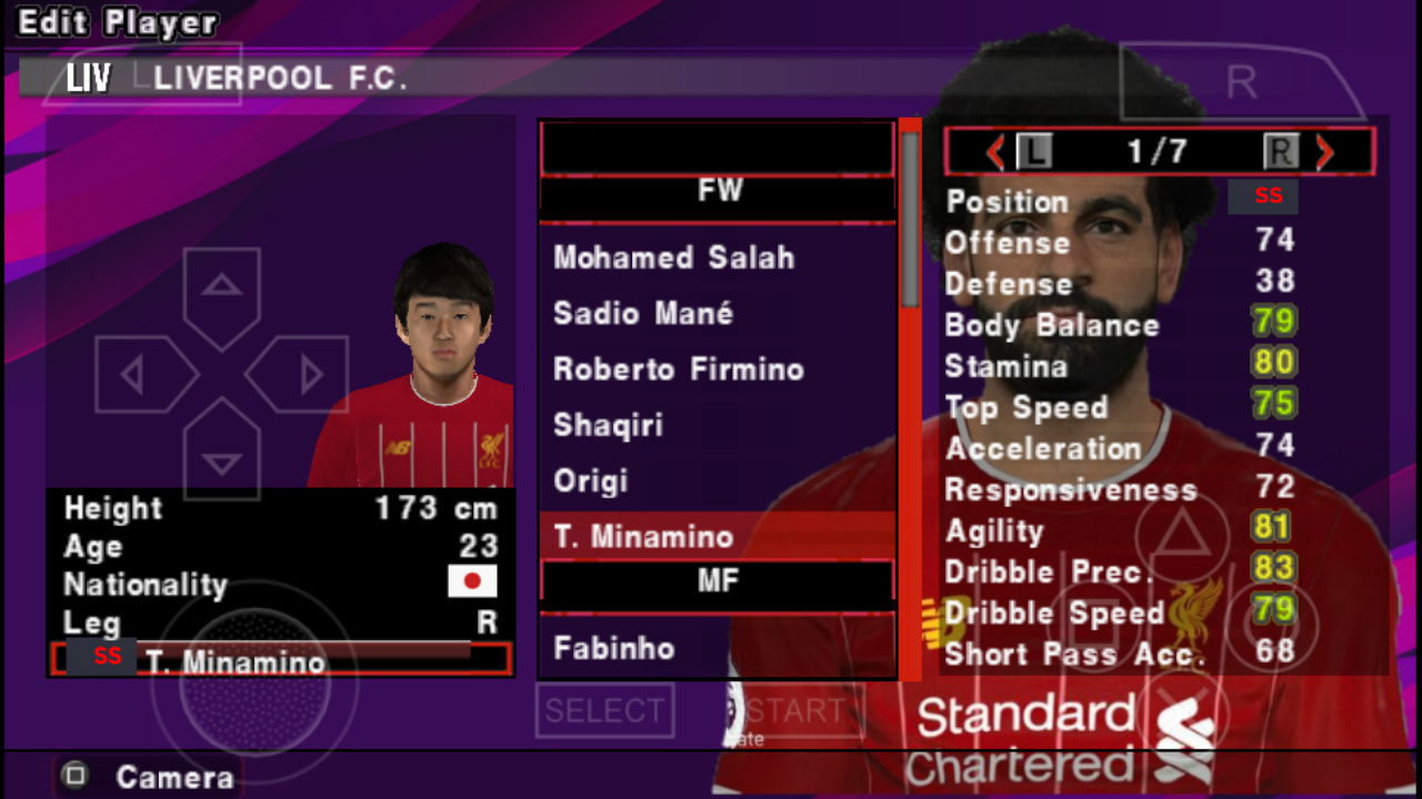 pes acl ppsspp 100mb